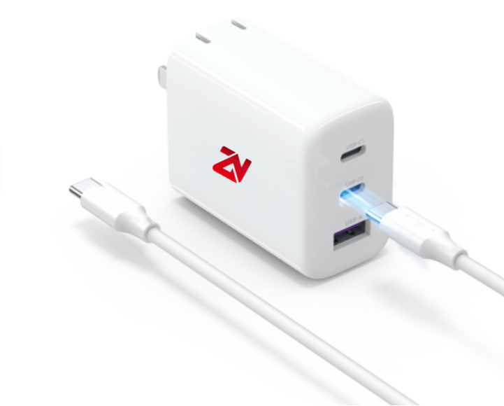 PD65W GaN氮化镓3口快充充电器